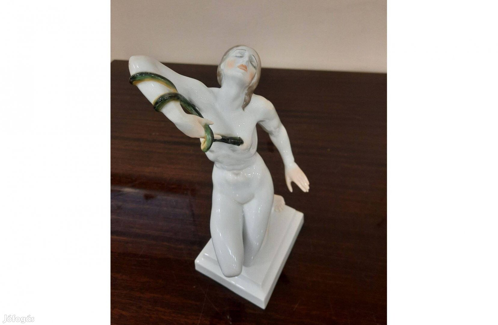 Herendi Kleopátra a kígyóval porcelán figura eladó!