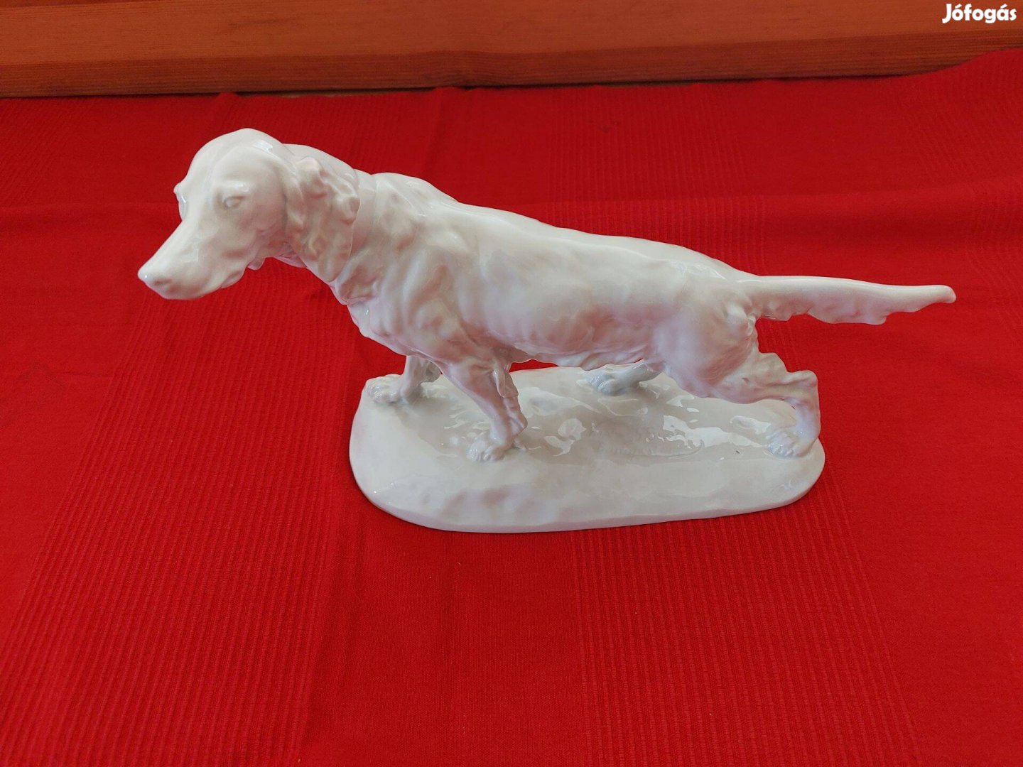 Herendi Kutyaszobor , hibátlan állapotban eladó .43 cm