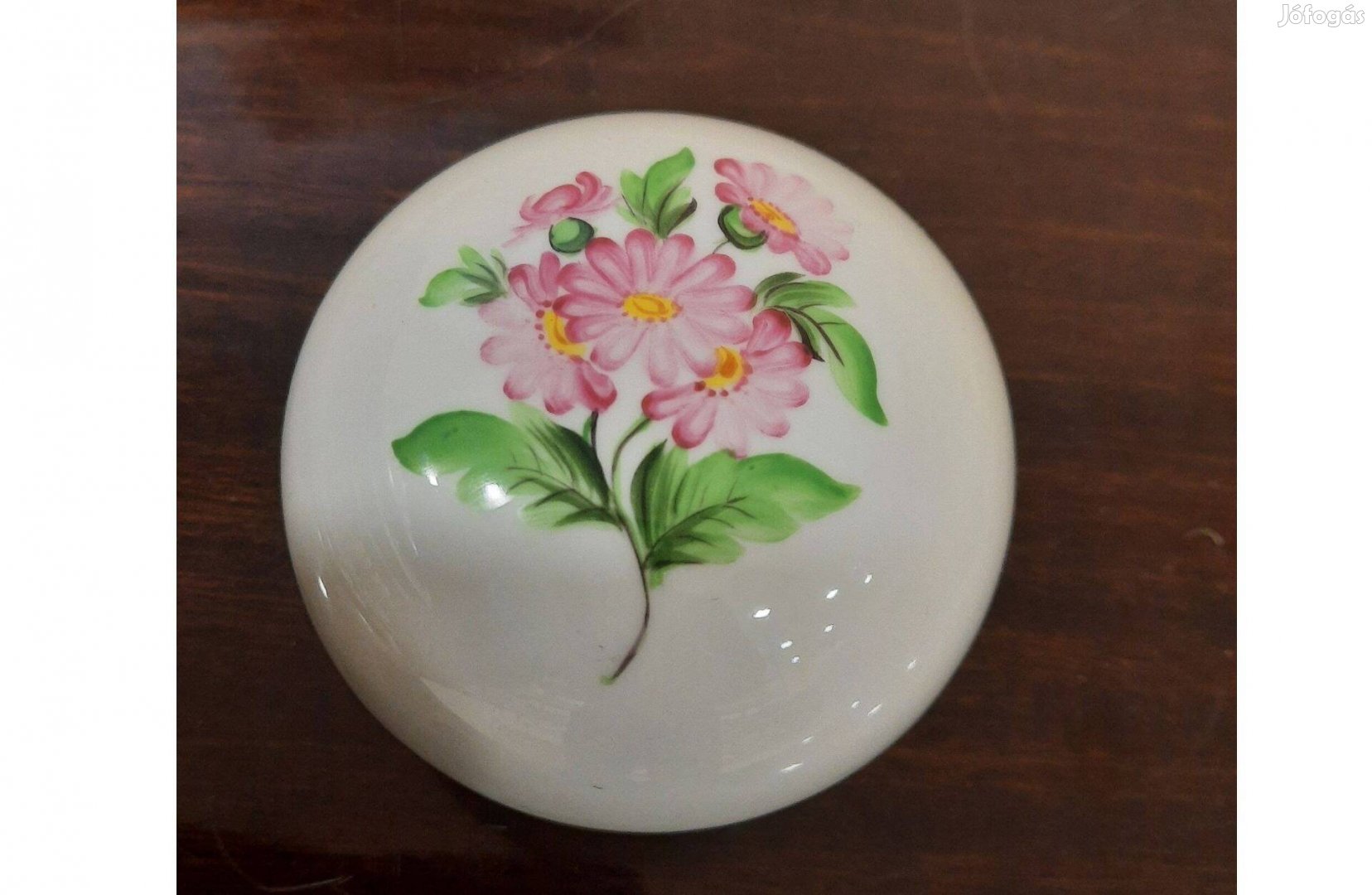 Herendi Map virágmintás porcelán bonbonier eladó!