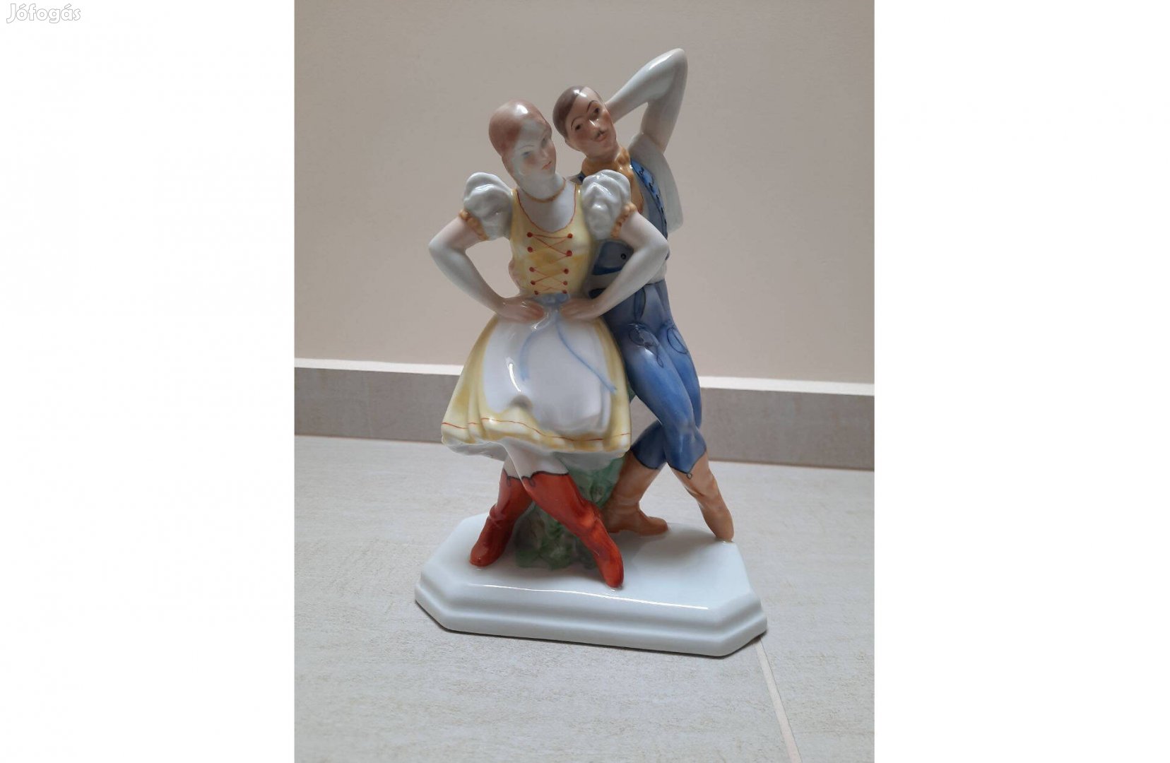 Herendi Táncoló pár, táncospár porcelán figura eladó!