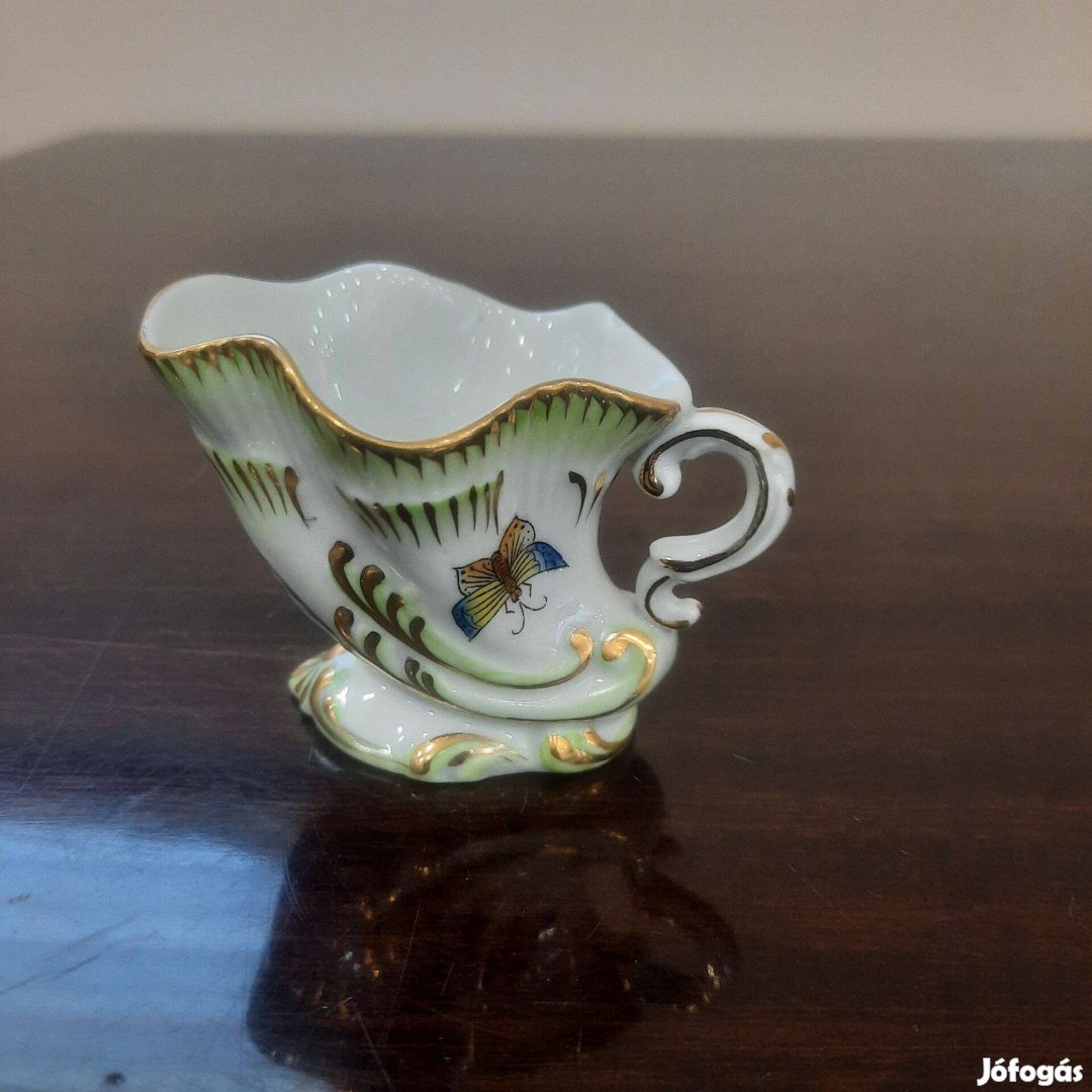 Herendi Viktória mintás porcelán barokk tejkiöntő, kiöntő eladó!