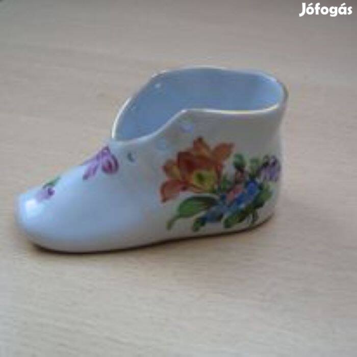 Herendi Viktória mintás porcelán cipő eladó