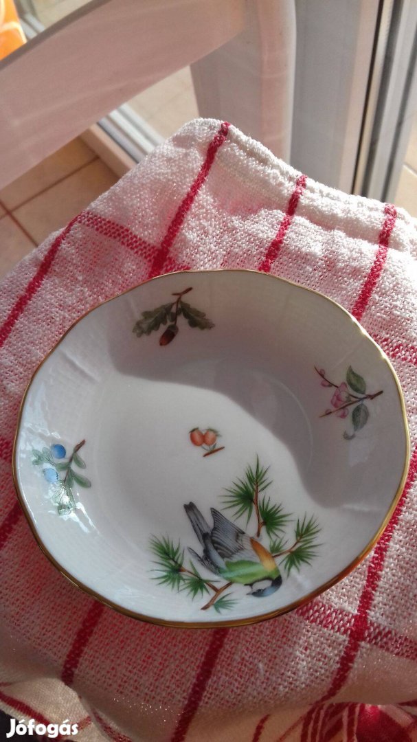 Herendi porcelán Rochild mintás tálka