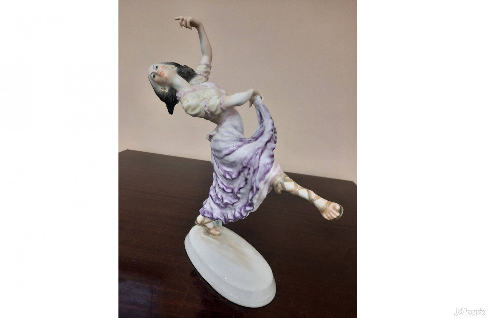 Herendi porcelán Táncoló cigány lány, táncos nő figura eladó!