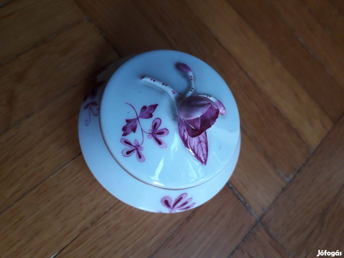 Herendi porcelán ékszertartó