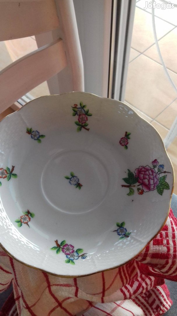 Herendi porcelán kistányér Eton minta