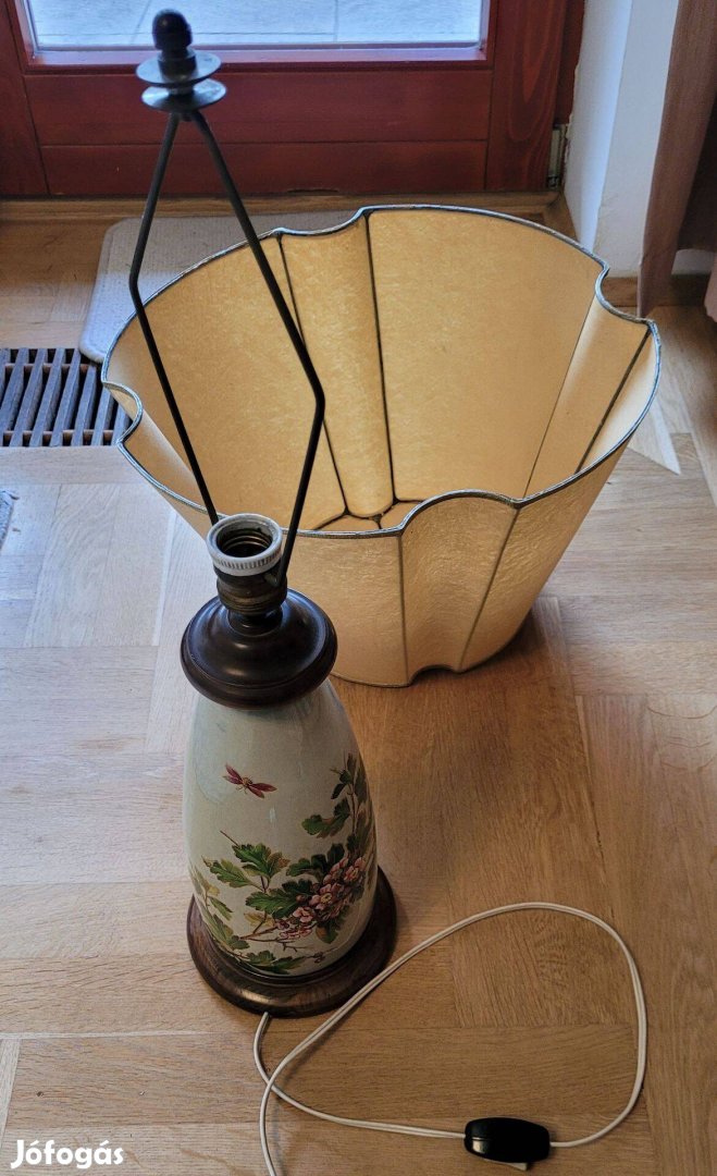 Herendi porcelán lámpa