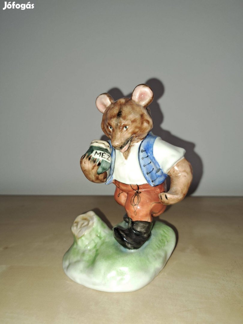 Herendi porcelán medve