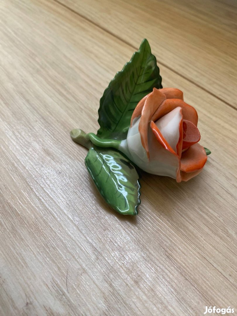 Herendi rózsa és váza eladó