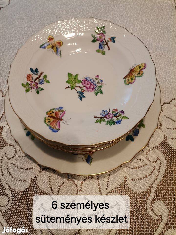 Herendi süteményes készlet