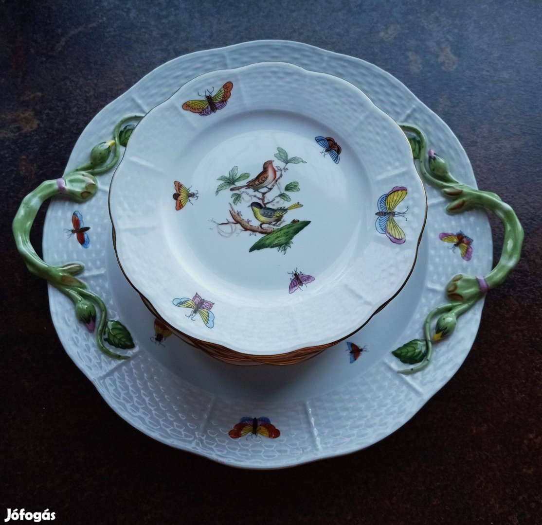 Herendi süteményes készlet