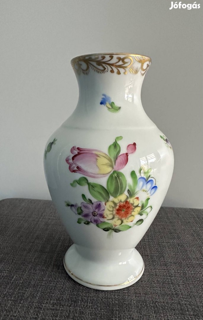 Herendi váza, Bouquet de saxe BS eladó Budán!