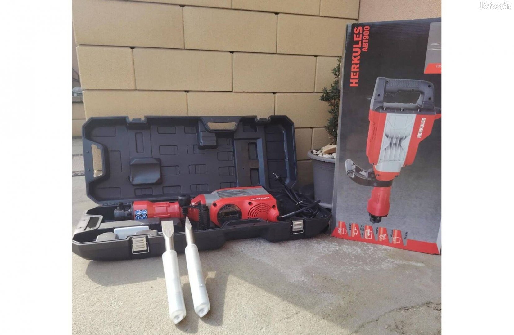 Herkules AB 1900 bontókalapács vésőgép véső 60J Ingyen
