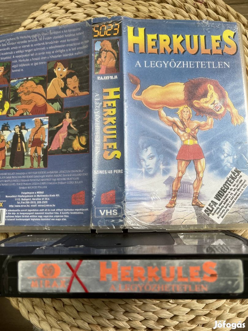 Herkules vhs rajz