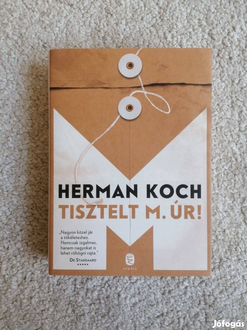 Herman Koch: Tisztelt M. úr!