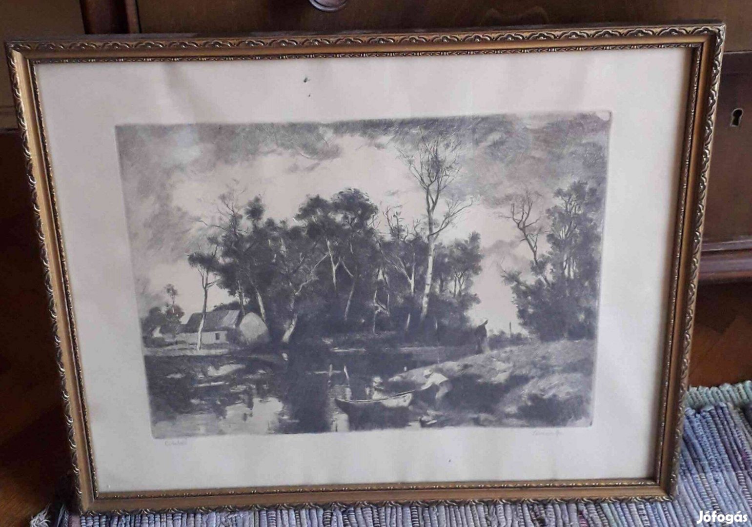 Herman Lipót rézkarc