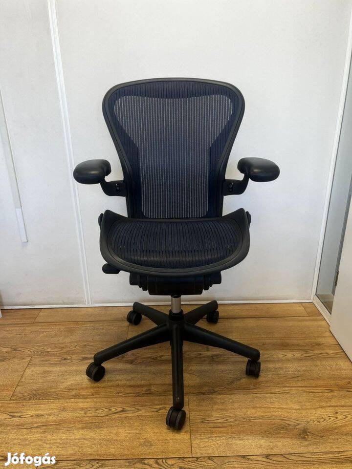 Herman Miller Aeron kék