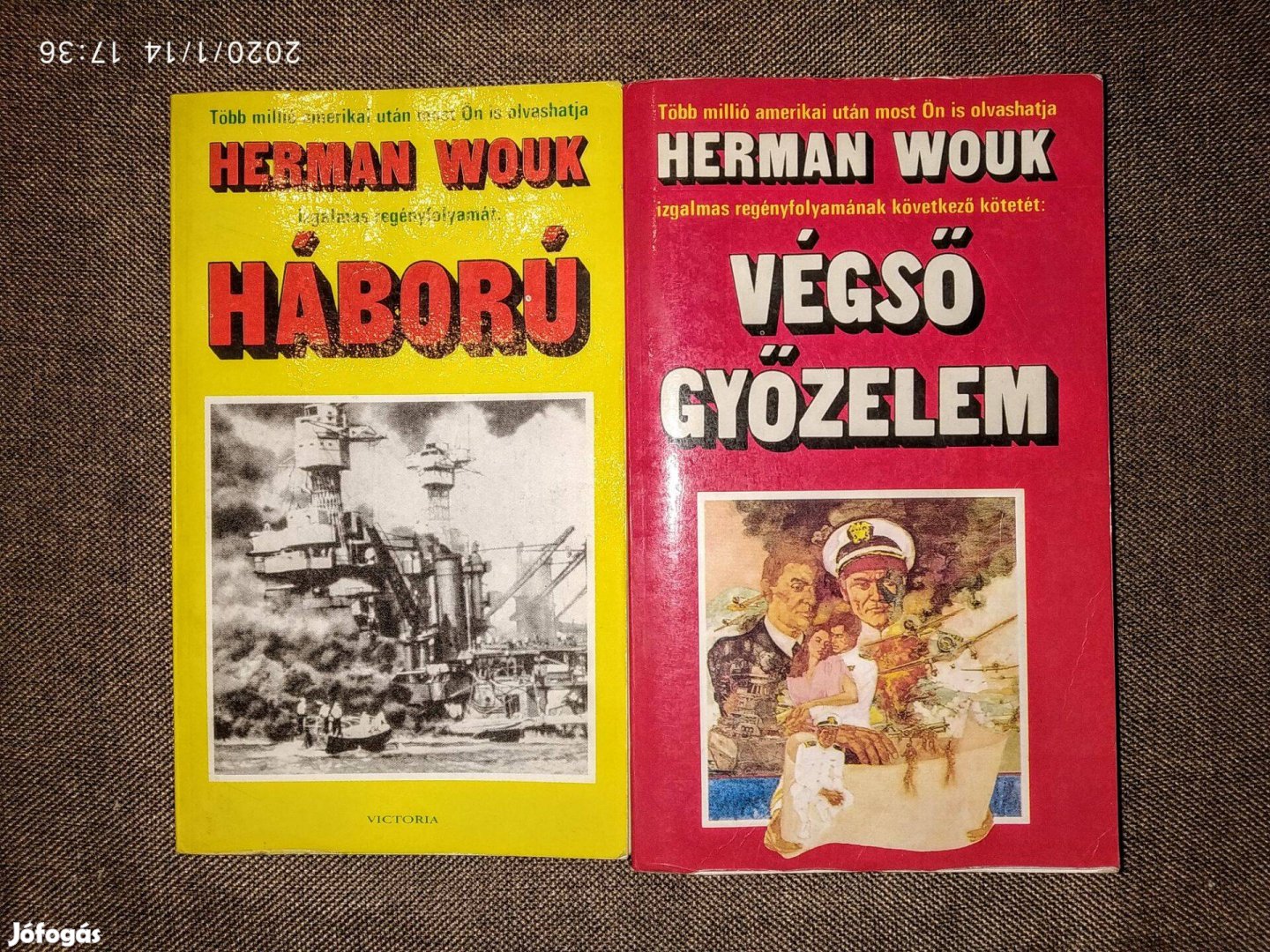 Herman Wouk Háború, Végső Győzelem A Kettő Együtt