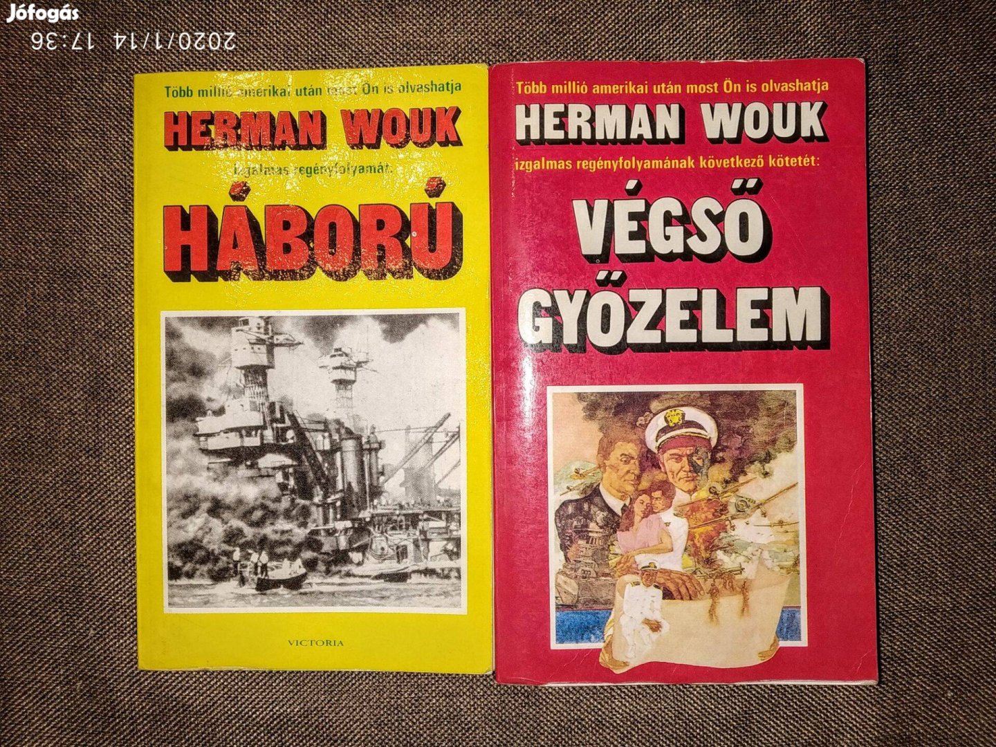 Herman Wouk Háború, Végső Győzelem A Kettő Együtt