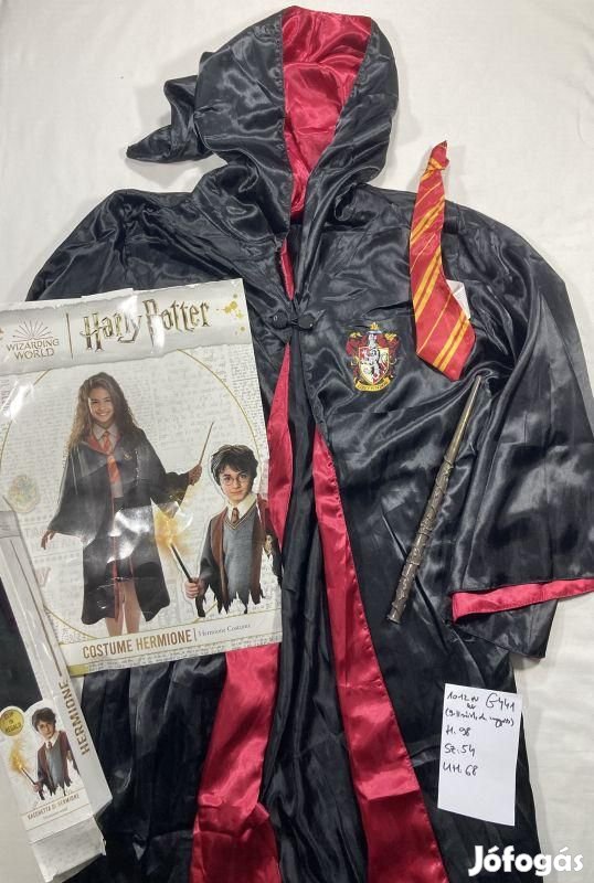 Hermione jelmez + pálca, Harry Potter jelmez G441