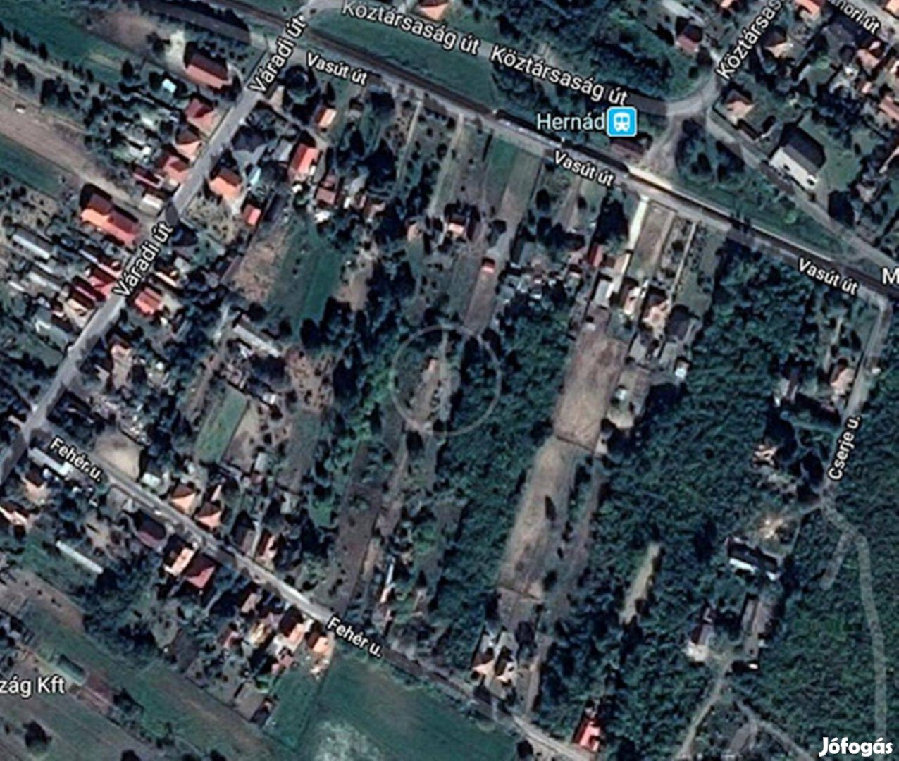 Hernádon telek eladó!