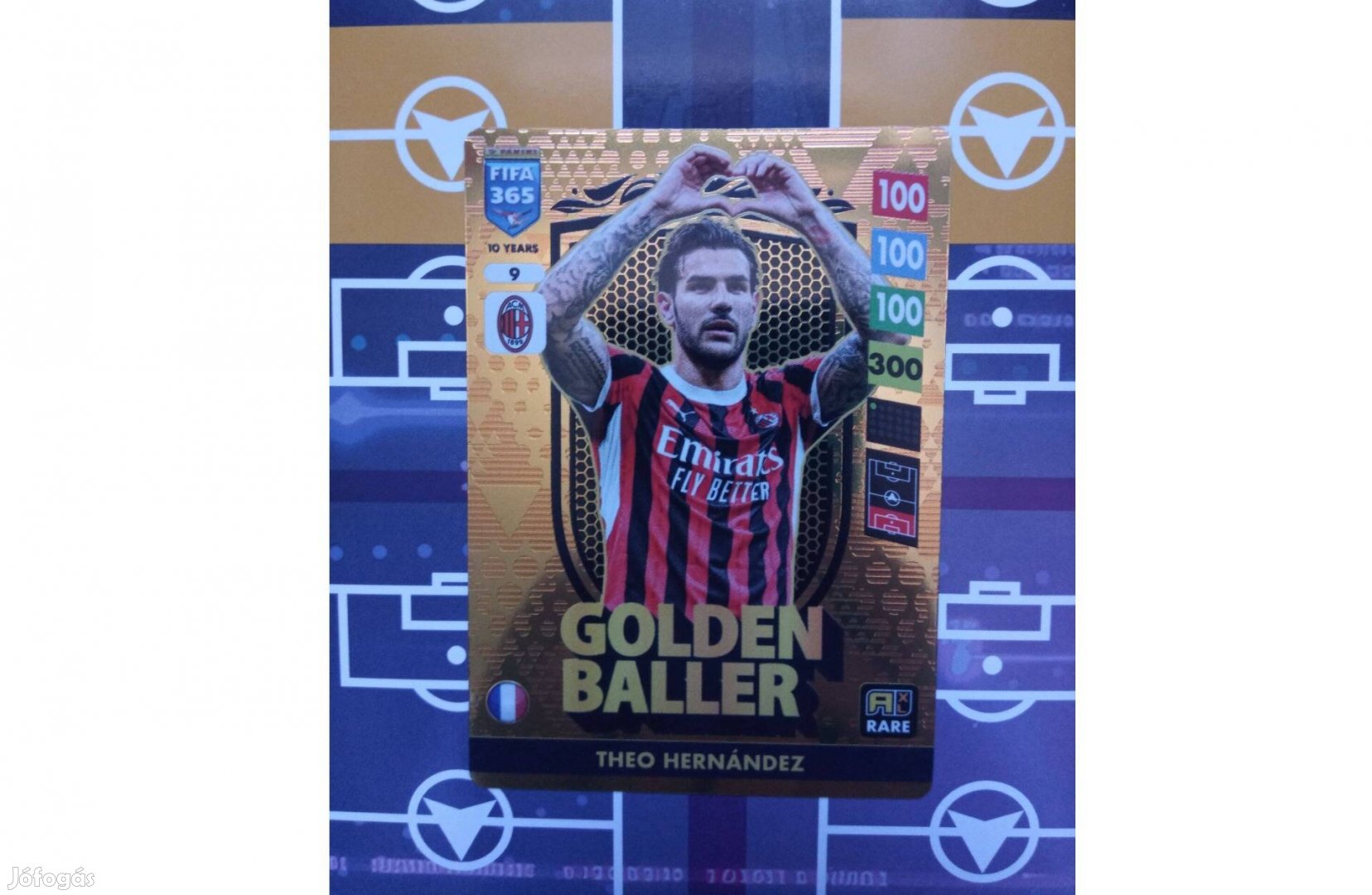 Hernandez (Milan) Fifa 365 2025 Golden Baller Top Master kártya