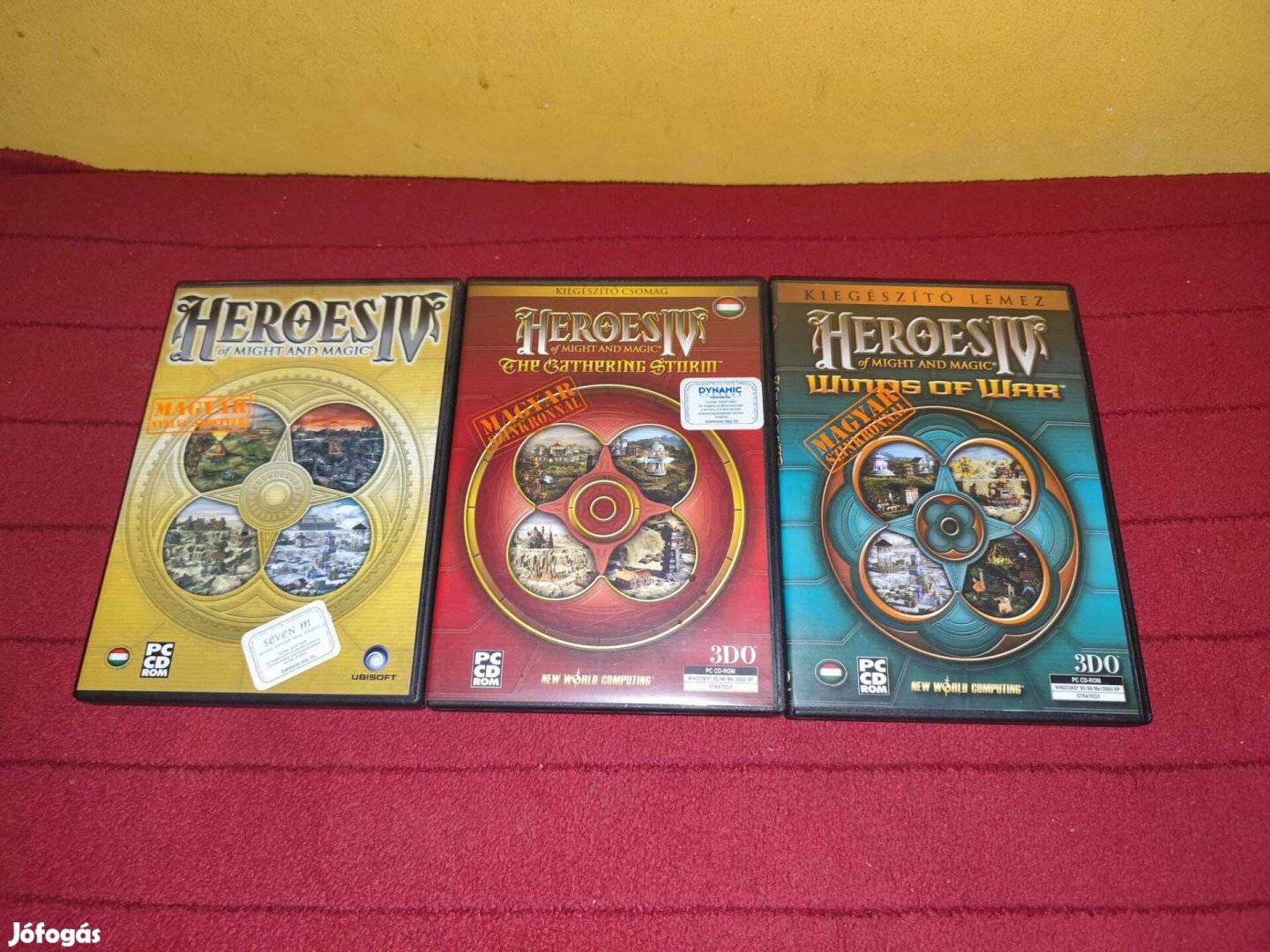 Heroes of might and magic IV + 2 kieg Pc cd