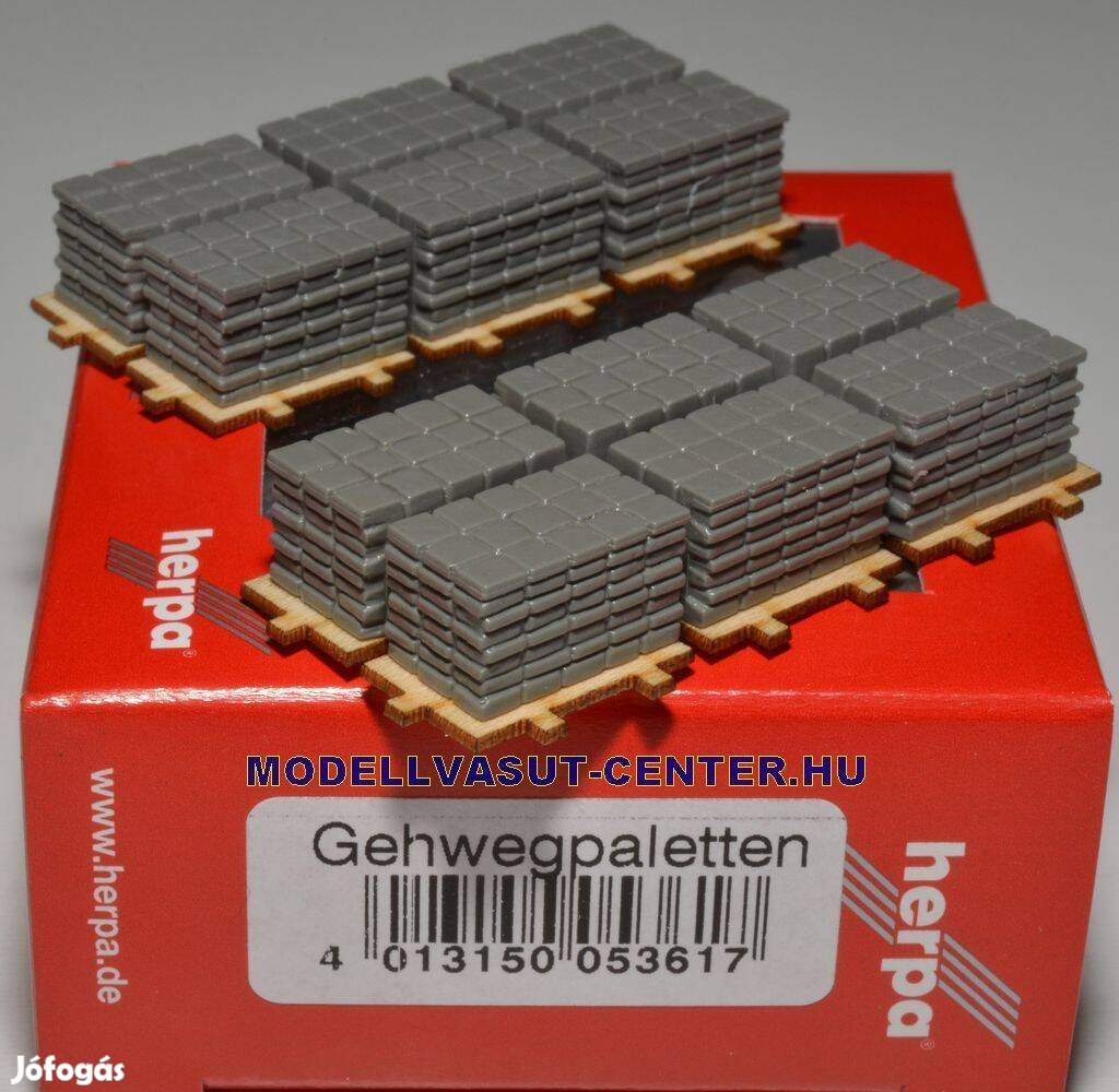 Herpa 53617 Térkő raklapon - rakomány 2 db H0 1:87