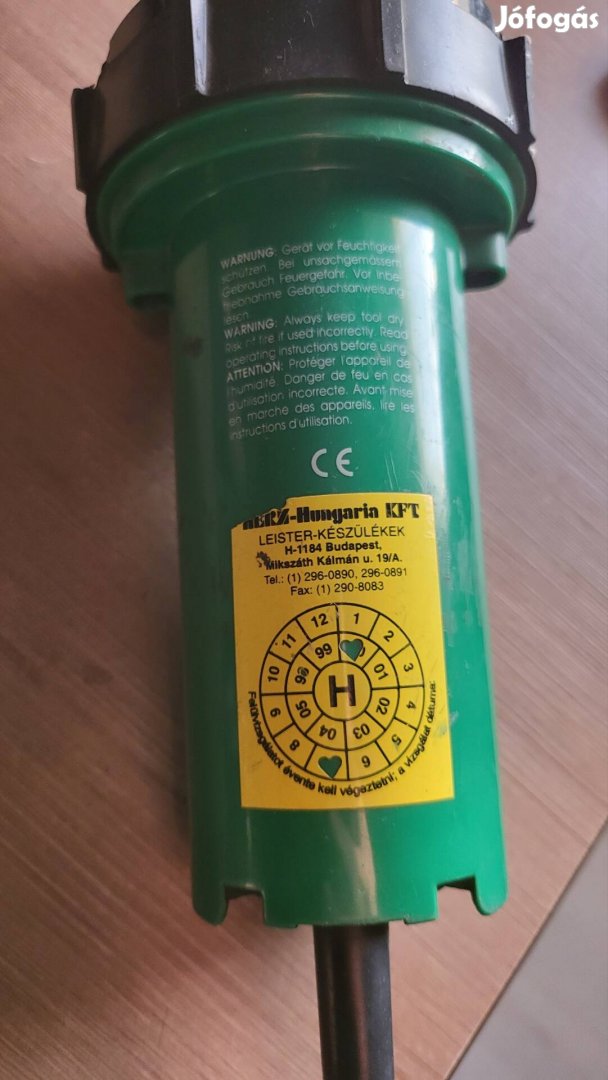 Hertz Leister 1550w pvc hegesztő 