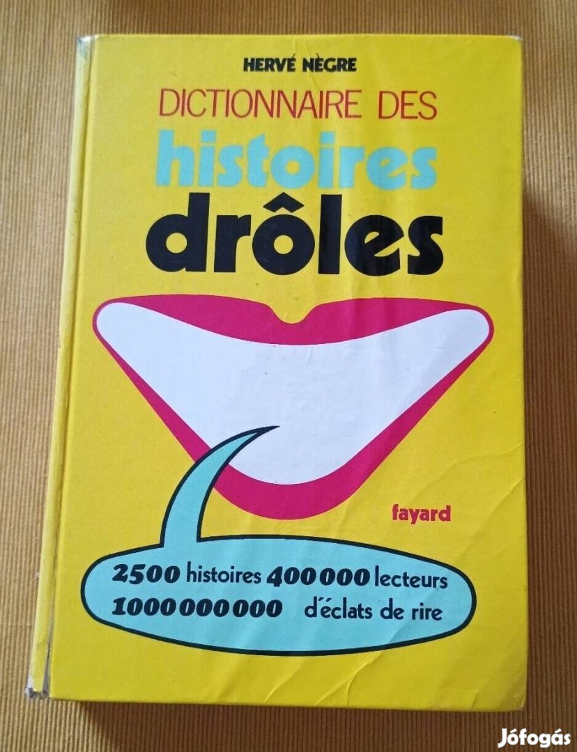 Hervé Negre: Dictionnaire Dés histoires drôles 