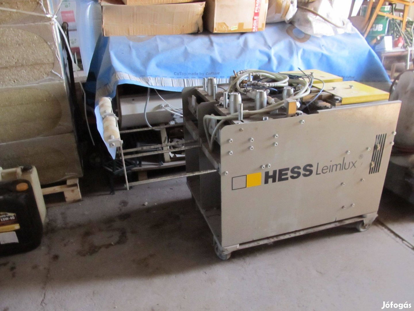 Hess Leimlux Asztalosipari automata ragasztógép