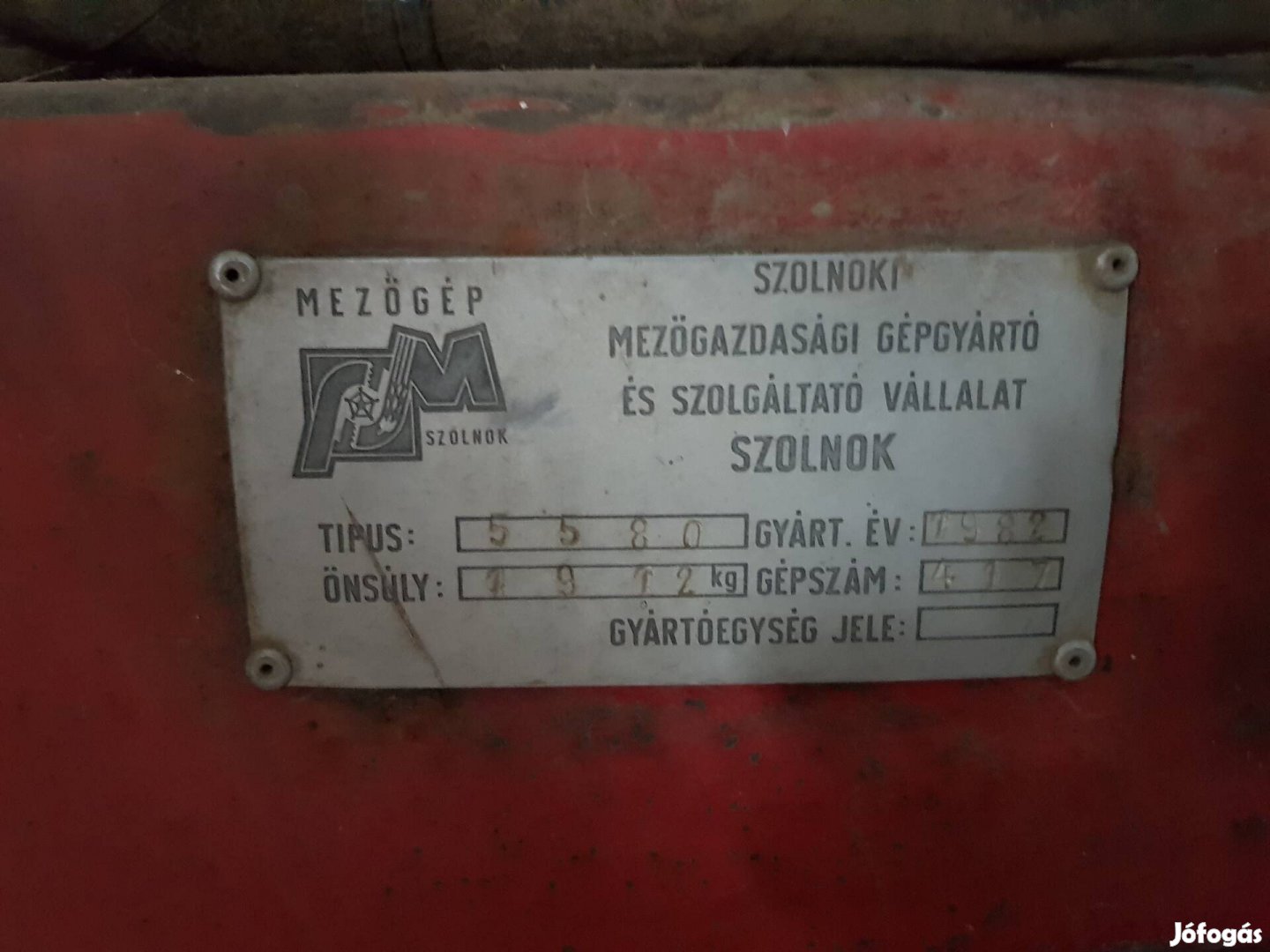 Hesston 5580 bálázó 
