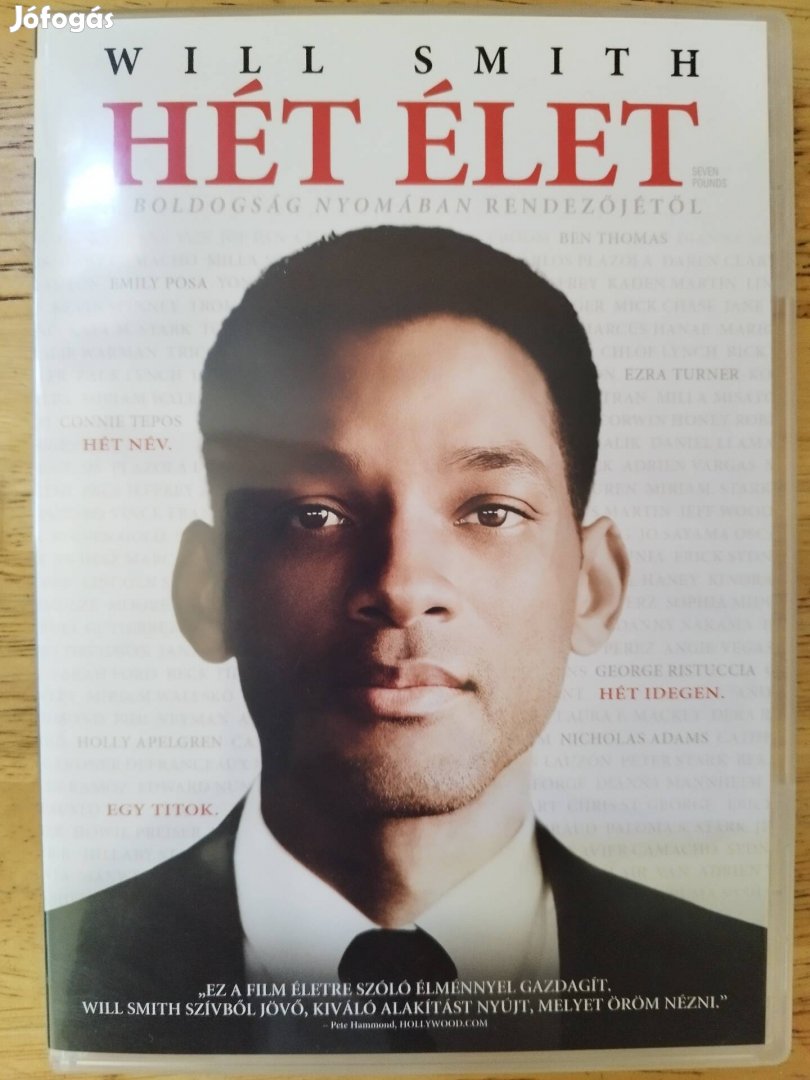 Hét élet újszerű dvd Will Smith