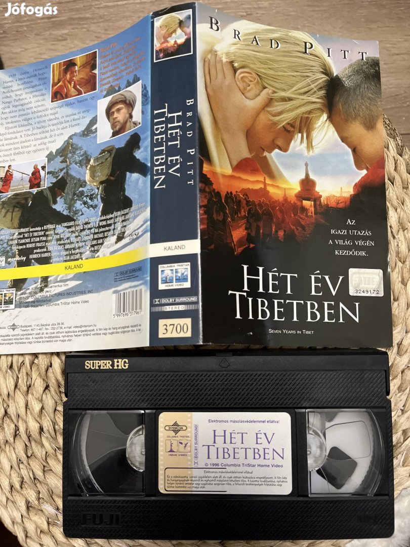 Hét év tibetben vhs film