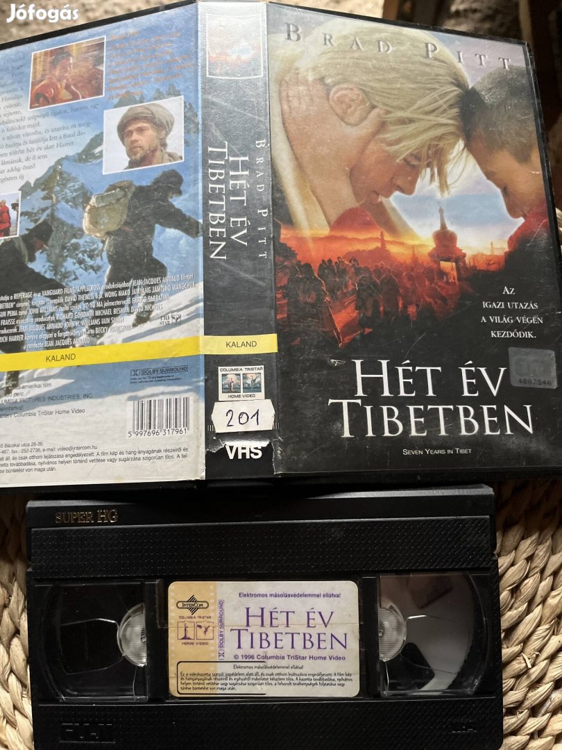 Hét év tibetben vhs kazetta