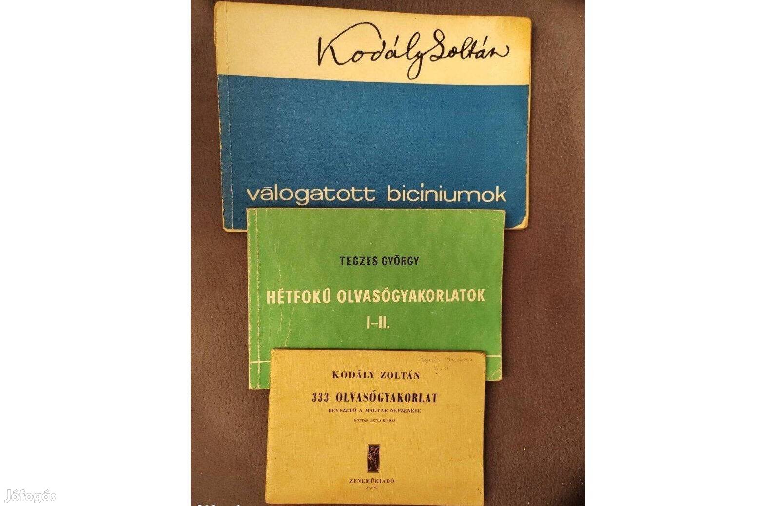 Hétfokú olvasógyakorlatok-Bicínumok- Kodály Olvasógyakorlato