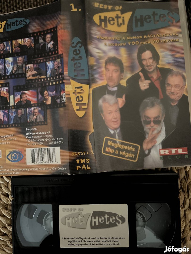 Heti hetes vhs.  