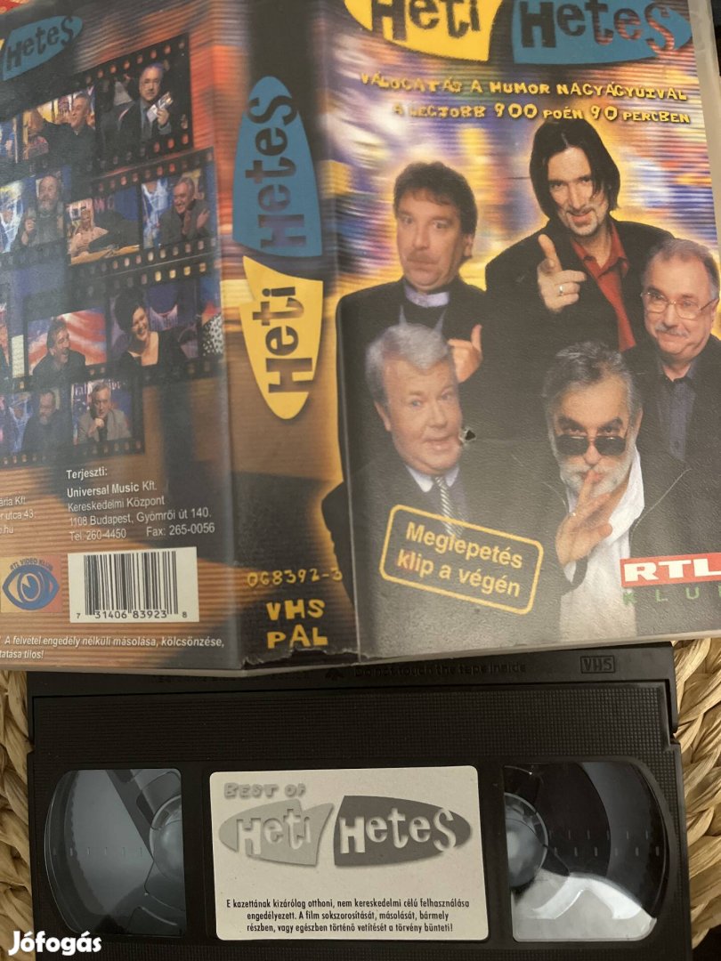 Heti hetes vhs.   