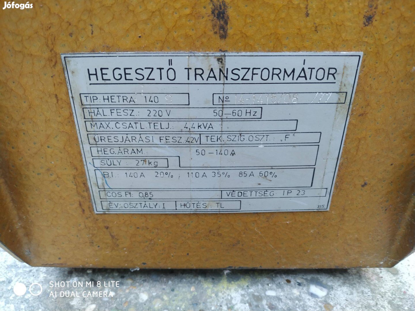 Hetra 140 S hegesztő
