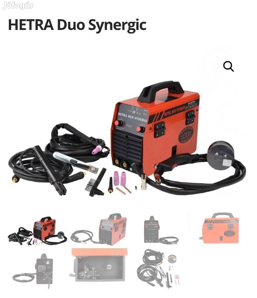 Hetra Duo Synergic hegesztő gép szinte új