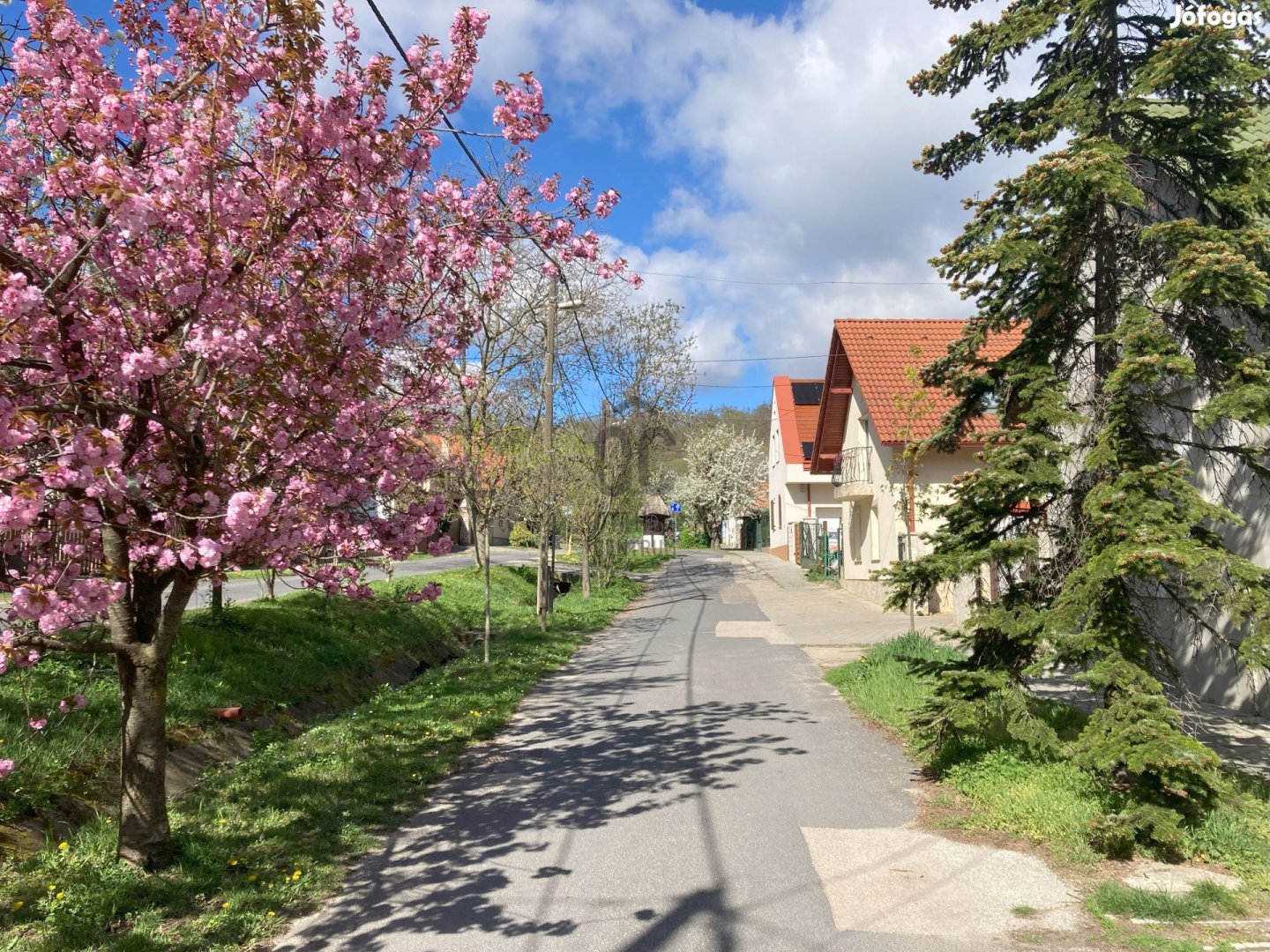 Hétvégi telek a domboldalon