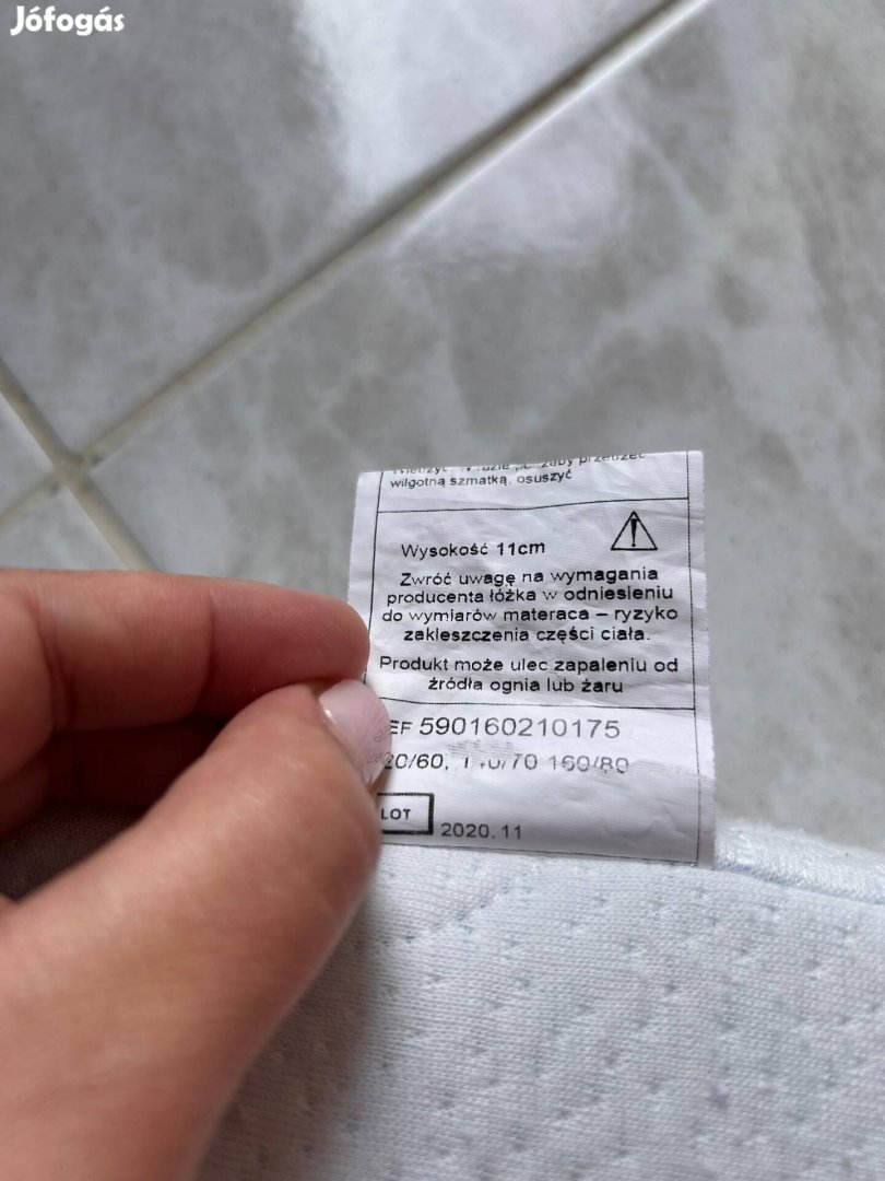 Hevea Latex matrac Hevea Baby gyermek matrac