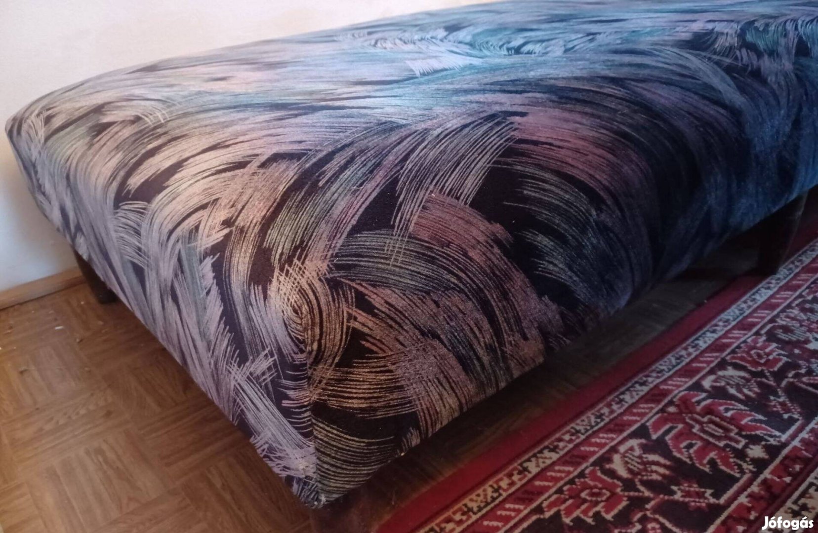 Heverő kanapé pamlag sezlon rugós ágy, régi design ágy hibátlan