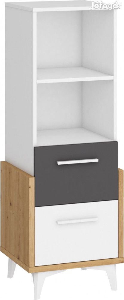 Hey-460 tölgyfa könyvespolc