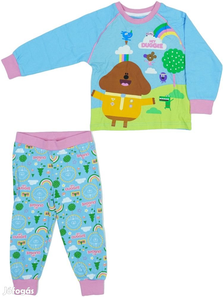 Hey Duggee Új (címkés) Lány Pizsama (Méret: 98)