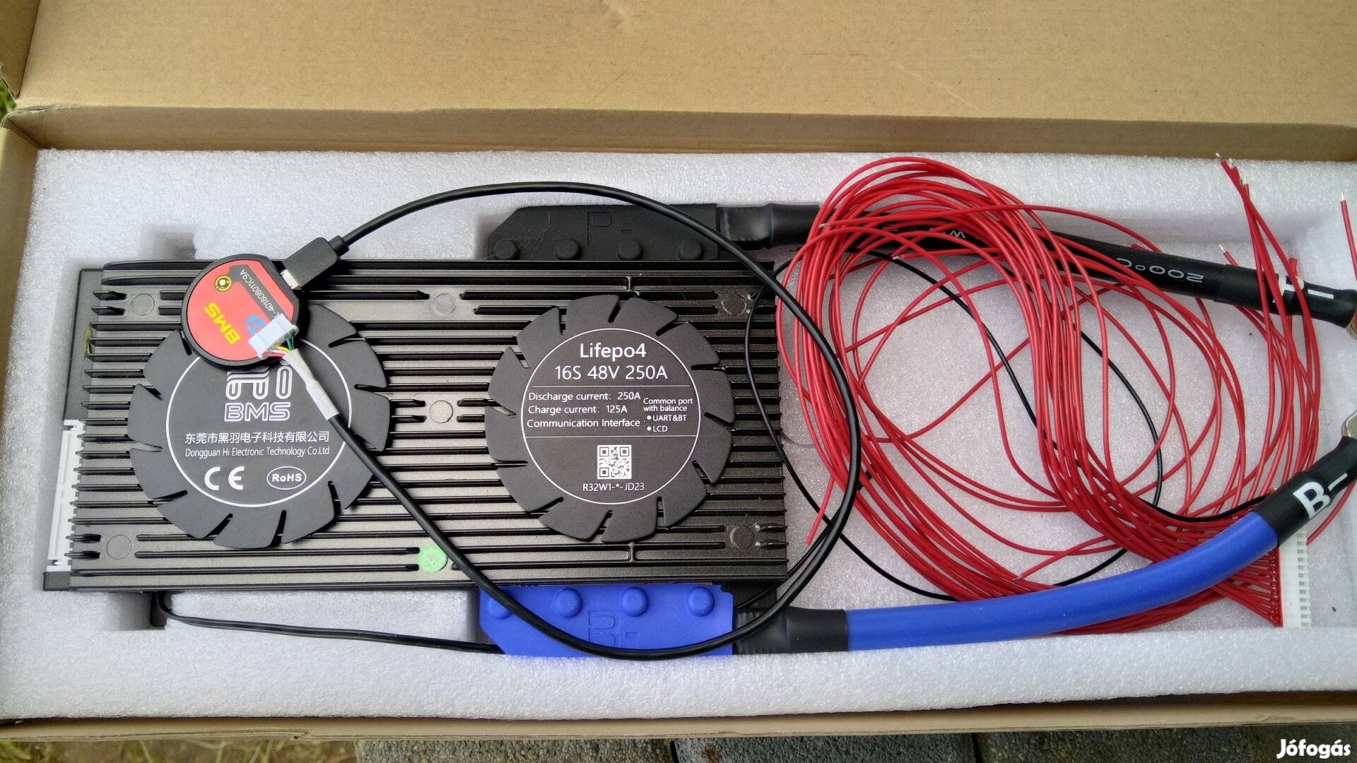 Hi BMS 51,2V 250A Lifepo4 16s