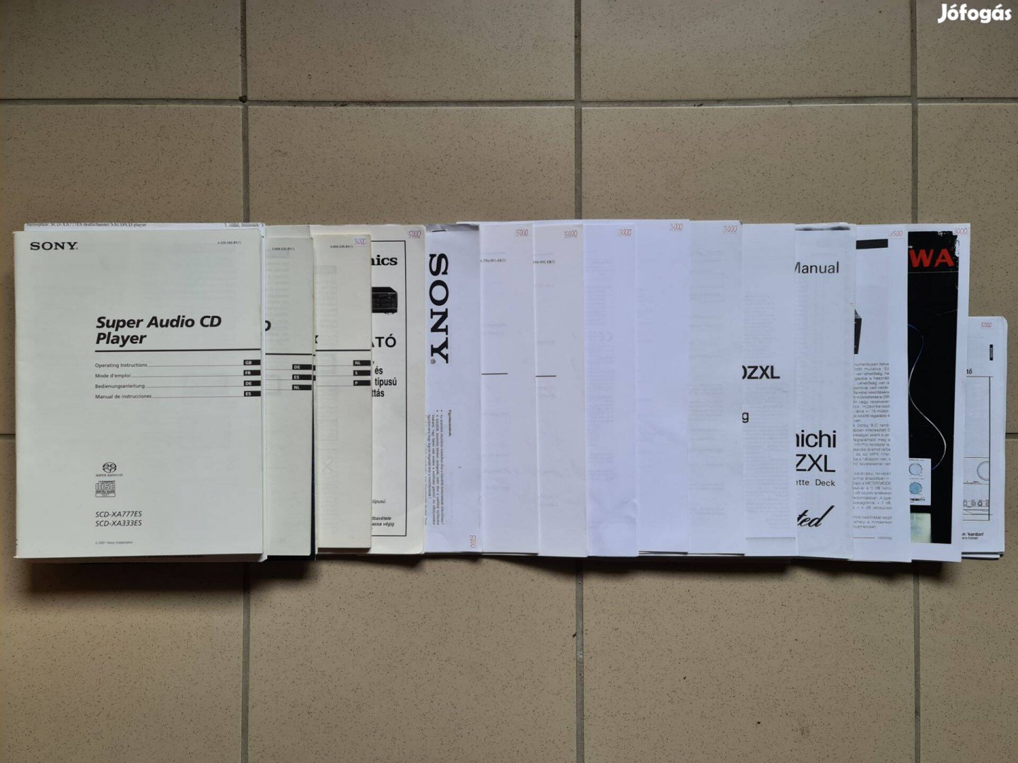 Hi-Fi készülék használati utasítás leírás owners manual