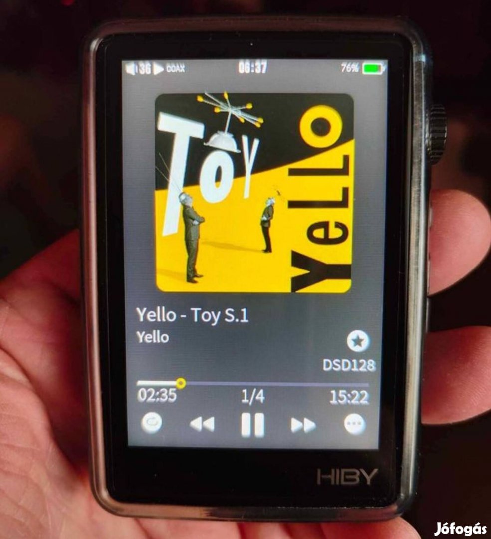 Hi-Res music player! Hiby R3ll. 