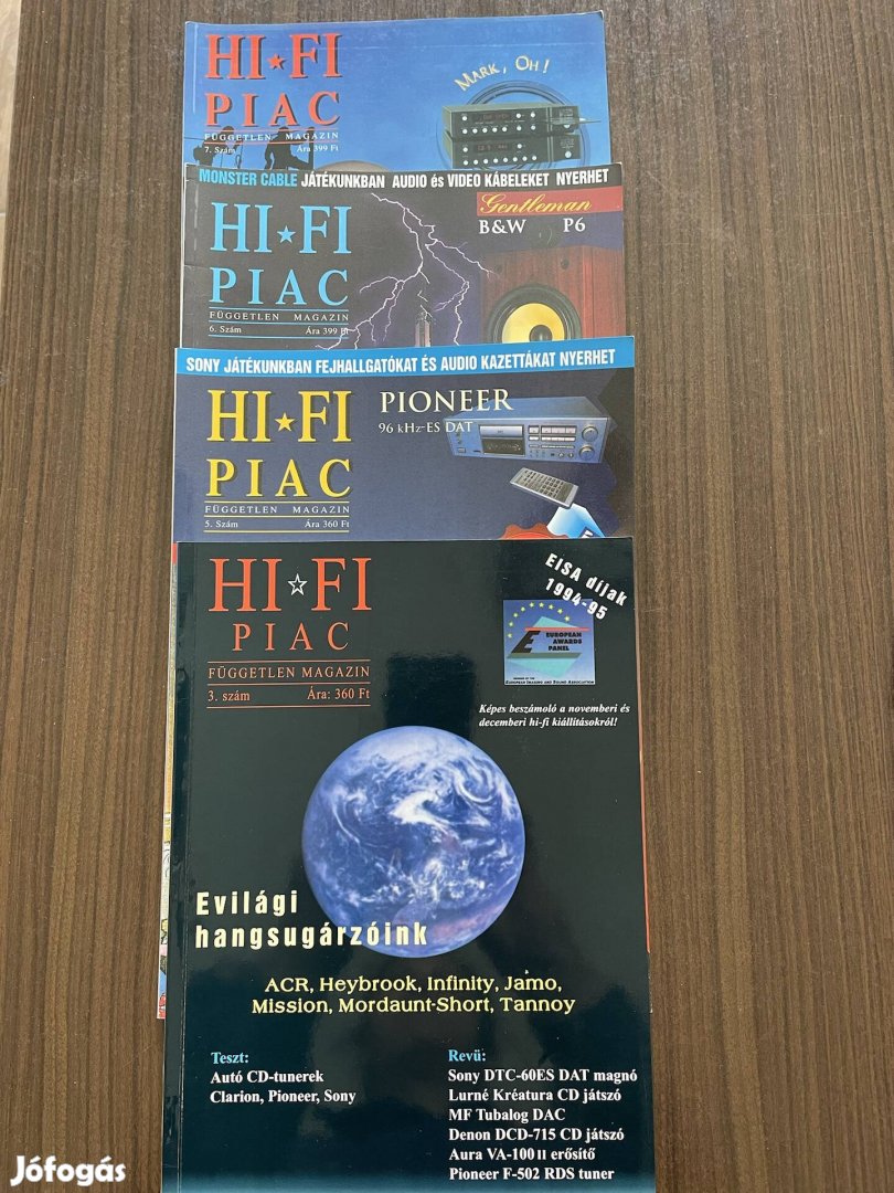 Hi-fi piac magazinok 1997