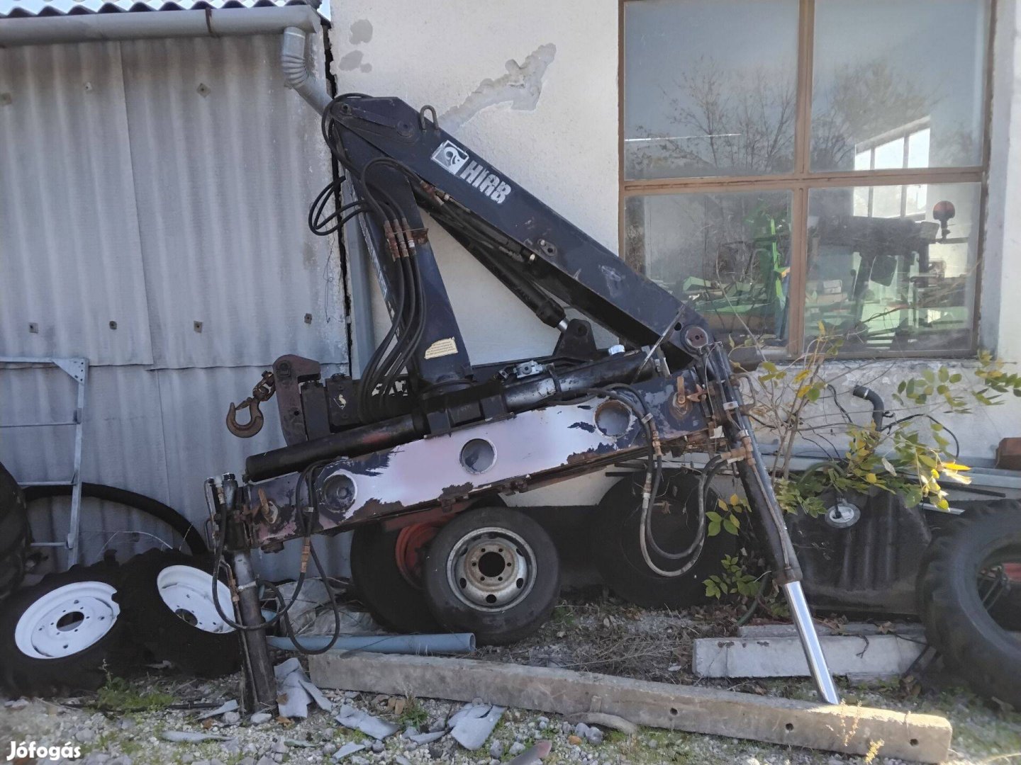 Hiab 090 teherautó daru